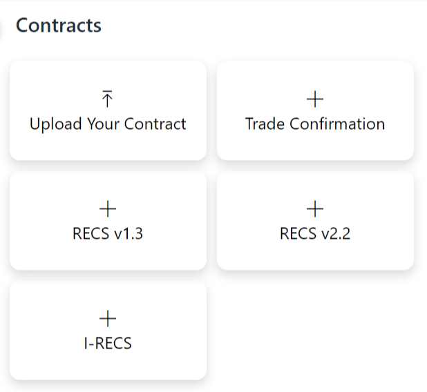 Custom contracts